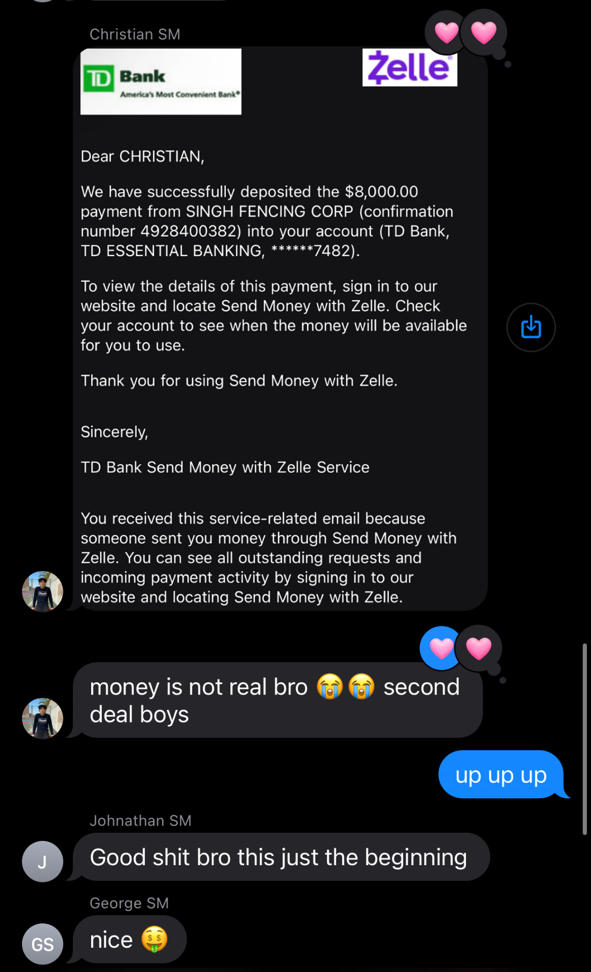 $8,000 second deal testimonial